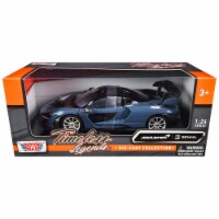 Motormax 79355gry McLaren Senna Gray Metallic & Black Timeless Legends 1 by 24 Diecast Model