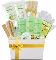 Spa Gift Baskets And Beauty Gift Basket - Melon Cucumber Bath & Body Works Gift Basket