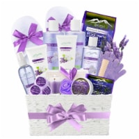 Bath Gift Baskets for Women. Lavender & Jasmine