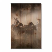 Day Dream RH1624 16 x 24 in. Raw Hide Inside & Outside wood Wall Art