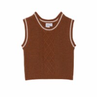 Knitted Tank Ocher