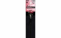 YKK Vislon Separating Zipper 20 Black