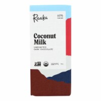 Raaka's Coconut Milk Unroasted Dark Chocolate Bar