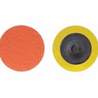Norton Abrasives Qk Change Disc,CerAlO,1-1/2in,80G,PK100  66261162314