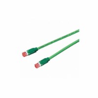 Siemens Patch Cord,Cat 6A,Bootless,Green,6.6 ft.  6XV1 870-3QH20