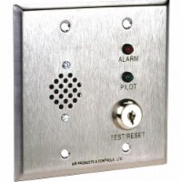 Air Products & Controls Remote Alarm Accessory,1-1/2 D  MS-RH/KA/P/R