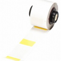Brady Label,Yellow/Translucent,Vinyl,1 In. W  PTL-21-427-YL