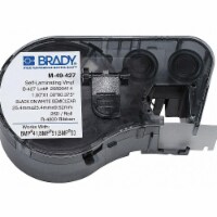Brady Wire Marker Label,Black/White/Clear  M-49-427