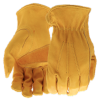 Boss Leather Grain Cowhide Work Gloves
