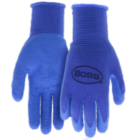 Boss® Women's Tactile Grip Foam Latex Coated Work Gloves Perspective: Main