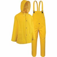 West Chester 3XL 3-Piece Yellow PVC Rain Suit 44035/3XL