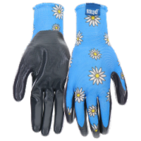 Mud Flat Nitrile Gloves - Blue Daisy Perspective: Main