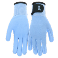 Mud Grip Gardening Gloves - Powder Blue Perspective: Main