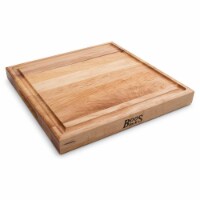 John Boos Block 15x15  Square Cutting/Carving Board w/ Juice Groove, Maple Wood