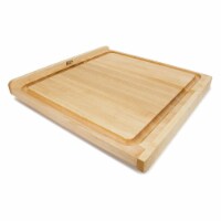 John Boos Block 23.75  Wide Square Maple Wood Cutting Board with Gravy Groove