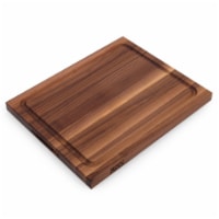 John Boos Reversible 21 Au Jus Carving Cutting Board with Juice Groove, Walnut