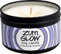 Zum Glow Frankincense-Lavender Soy Candle