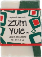 Zum Yule™ Spiced Almond Goat's Milk Mini Bar Soap Perspective: Main