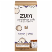 Zum® Wool Dryer Balls - Frankincense & Myrrh