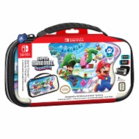 Nintendo Switch Game Super Mario Brothers Wonder Traveler Deluxe Travel Case Perspective: Main