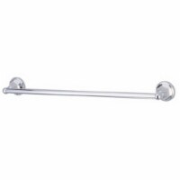 Kingston Brass BA4812C Metropolitan 18  Towel Bar, Polished Chrome