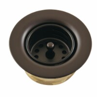 Kingston Brass K461BORB Tacoma Stainless Steel Bar Sink Duo Basket Strainer, Oil Rubbed Bronz