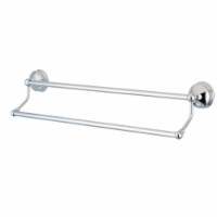 Kingston Brass BA1163C Vintage 24  Dual Towel Bar, Polished Chrome