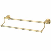Kingston Brass BA1753PB Heritage 24  Dual Towel Bar, Polished Brass