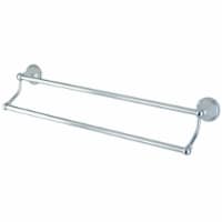Kingston Brass BA2973C Governor 24  Dual Towel Bar, Polished Chrome