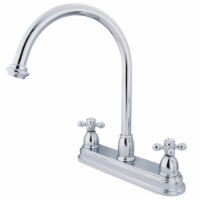 Kingston Brass KB3741AX Restoration Centerset Kitchen Faucet, Polished Chrome