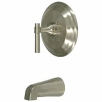 Kingston Brass KB2638MLTO Milano Tub Only, Brushed Nickel