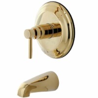 KB2632DLTO Concord Tub & Shower Faucet (Shower Head Not Included), Polished Brass