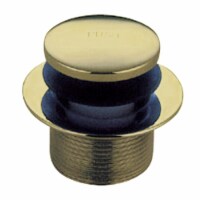 Kingston Brass DTT202 Tip-Toe Tub Drain, Polished Brass
