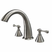Kingston Brass KS2368BL English Country Roman Tub Faucet, Brushed Nickel