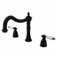 Kingston Brass KS1345PL Heritage Roman Tub Faucet, Oil Rubbed Bronze