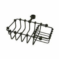 Kingston Brass CC2145 7  Riser Mount Soap Basket, Oil Rubbed Bronze