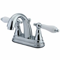 Kingston Brass KS7611PL 4 in. Centerset Bathroom Faucet, Polished Chrome