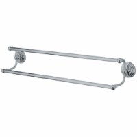 Kingston Brass BA271318C Milano 18  Dual Towel Bar, Polished Chrome