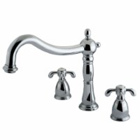 Kingston Brass KS1341TX French Country Roman Tub Faucet, Polished Chrome
