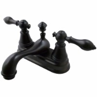 Kingston Brass FSY3605AL 4 in. Fauceture English Classic Two Handle with Centerset Lavatory F