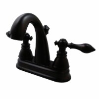 Kingston Brass FSY5615ACL 4 in. Fauceture American Classic Two Handle with Centerset Lavatory