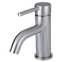 Fauceture LS8228DL Concord Single-Handle Bathroom Faucet with Push Pop-Up, Brushed Nickel