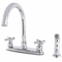 FB7791AXSP Victorian 8-Inch Centerset Kitchen Faucet with Sprayer, Polished Chrome