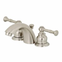 Kingston Brass KB958NL Traditional Mini-Widespread Lavatory Faucet - Brushed Nickel