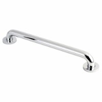 Kingston Brass DR514181 Meridian 18  Decorative ADA Grab Bar, Polished Chrome