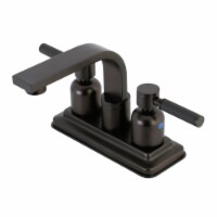 Kingston Brass KB8465DKL Kaiser 4-Inch Centerset Bathroom Faucet, Oil Rubbed Bronze