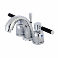 Kingston Brass KB8911DKL Kaiser Widespread Bathroom Faucet, Polished Chrome