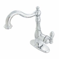 FSY7701ACL Single-Handle Bathroom Faucet with Push Pop-Up and Cover Plate, Polished Chrome