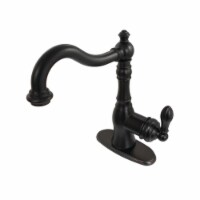 FSY7705ACL Single-Handle Bathroom Faucet with Push Pop-Up and Cover Plate, Oil Rubbed Bronze