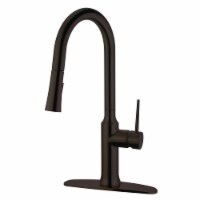 Gourmetier LS2725NYL Single-Handle Pull-Down Kitchen Faucet, Oil Rubbed Bronze